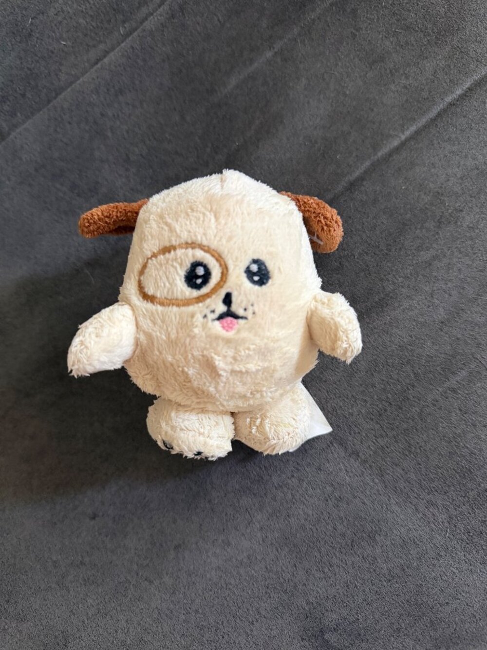 Neopets Warf Plush Dog Toy Beige & Brown  Small Stuffed Animal